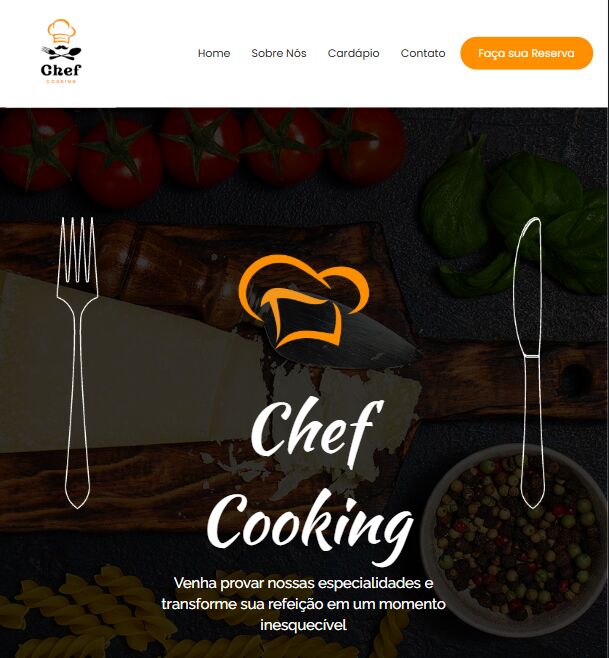 Modelo de site institucional para restaurante criado pela KenzoWebStudio em Taubaté, destacando cardápio, reservas online e identidade visual profissional.